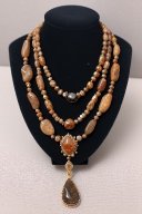 Gilded Designs: Expensive And Gold-accented Pietersite Jewelry