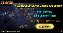U4GM - Upgrade Cost Calculator for Warborne Above Ashes Solarbite: Resource Planning Guide