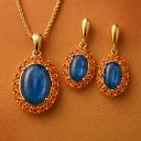 Kyanite-Orange jewelry for protection and religious health